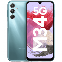 Samsung Galaxy M34 5G 128 Go Bleu 6,5 pouces Super AMOLED 120 Hz Exynos 1280 Smartphone Reconditionné