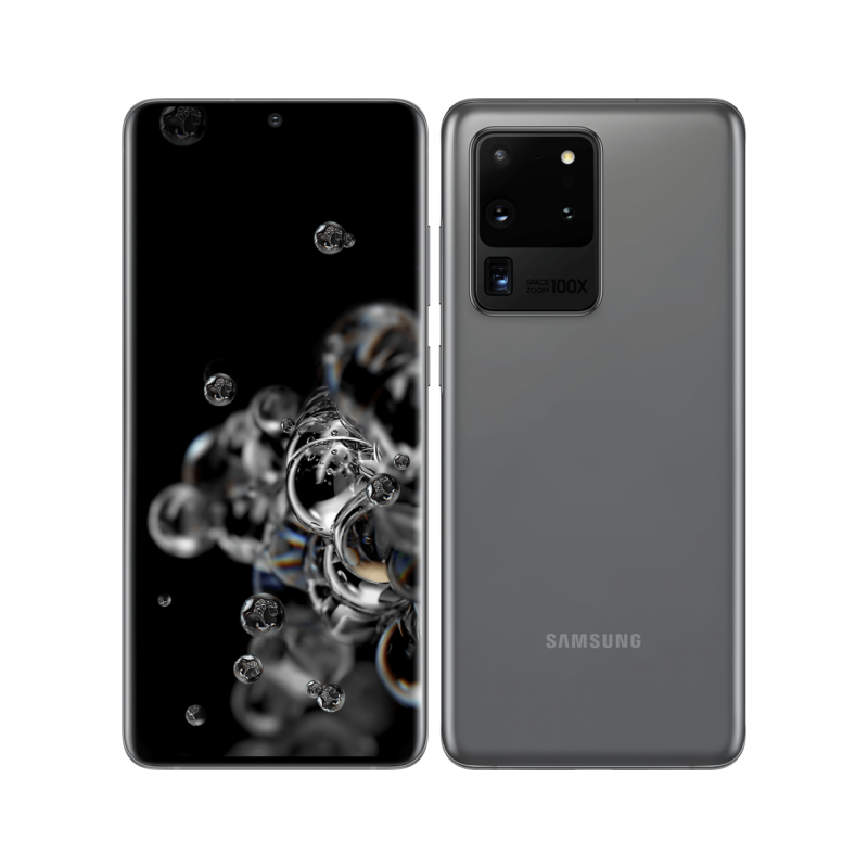 Samsung Galaxy S20 Ultra 5G 128 Go Gris 6,9 pouces Exynos 990 Smartphone Reconditionné