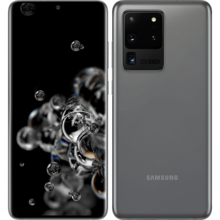 Samsung Galaxy S20 Ultra 5G 128 Go Gris 6,9 pouces Exynos 990 Smartphone Reconditionné