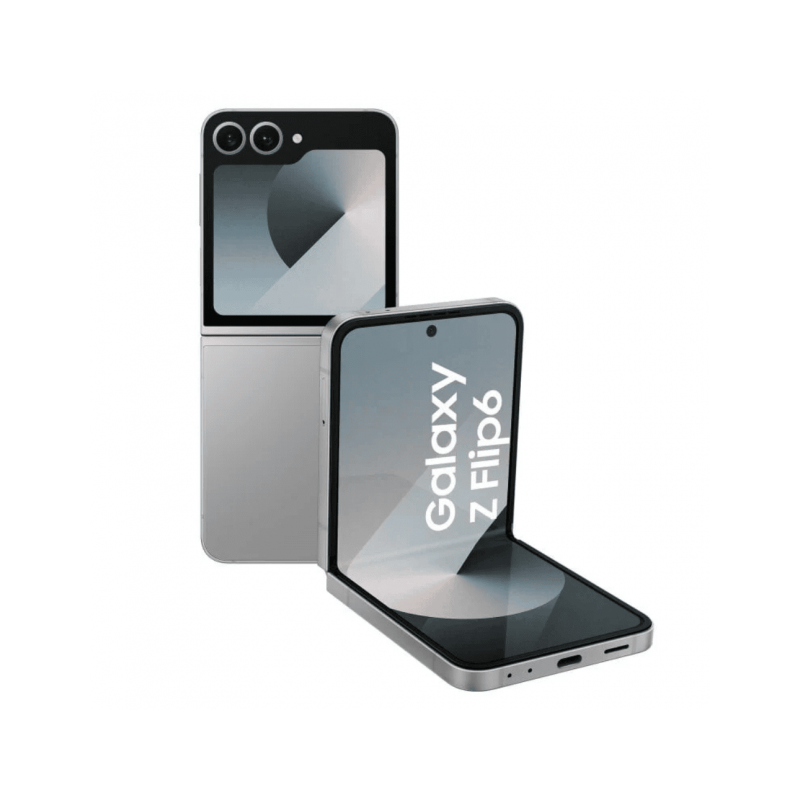 Samsung Galaxy Z Flip6 5G 256 Go Argent 6,7 pouces Snapdragon 8 Gen 3 12 Go RAM Smartphone Reconditionné
