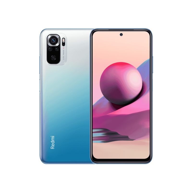 Xiaomi Redmi Note 10S 64 Go Bleu 6,43 pouces Helio G95 6 Go RAM Smartphone Reconditionné Grade B