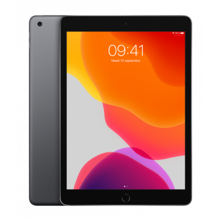 Apple iPad 10,2" (2019) 128 Go Gris 10,2 pouces A10 Fusion WiFi Tablette Reconditionnée Grade B
