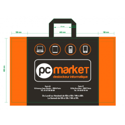 Sac cabas PCMarket sac de transport léger pratique polyvalent accessoires