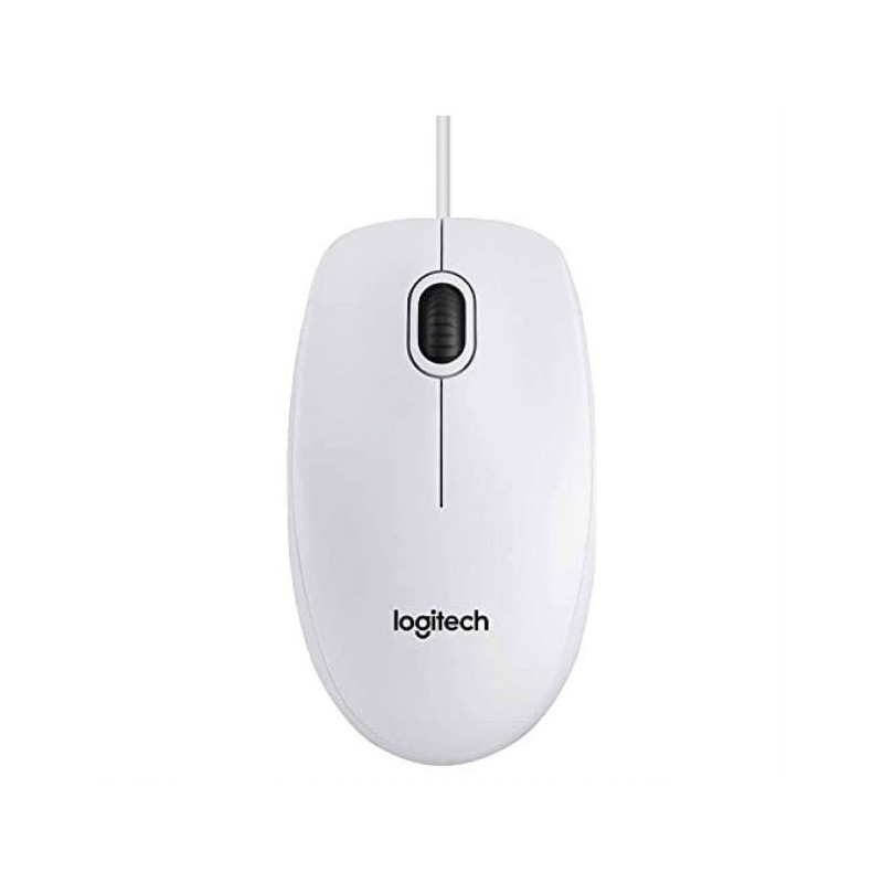Logitech Souris B100 Blanc