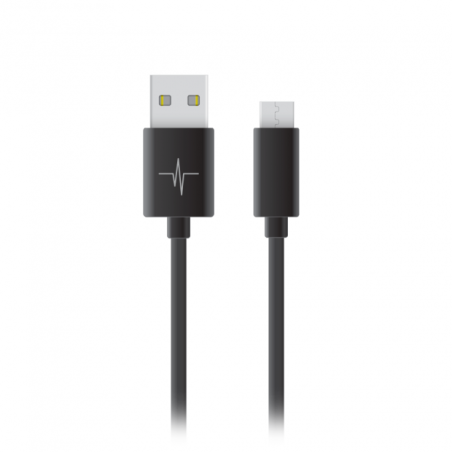 Cable USB vers Micro USB Noir 1M