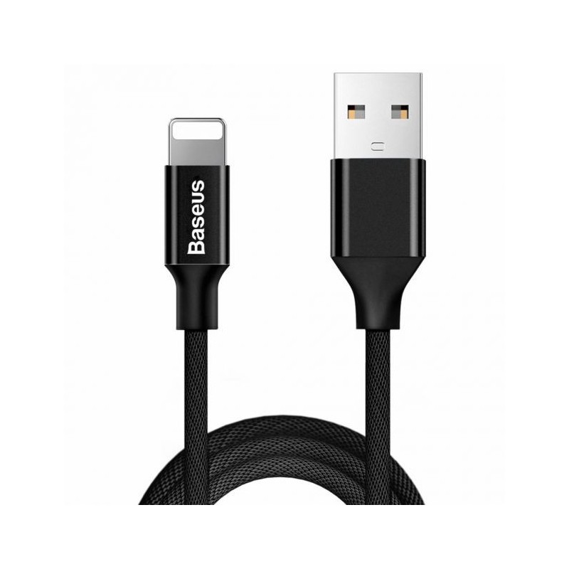 Cable USB Baseus / Lightning 1,8M Noir