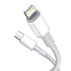 Baseus Cable USB Type-C vers Lightning 20W 2M Blanc