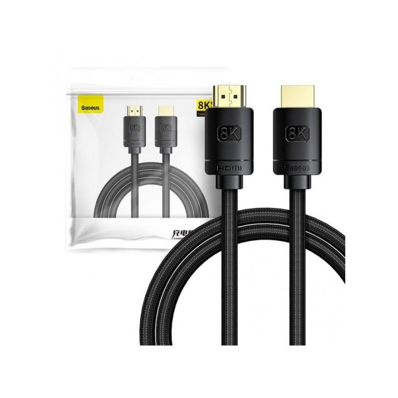 Cable Baseus Series 8K HDMI Cable 2m - Noir