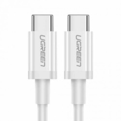Cable Ugreen USB-C vers USB-C 1M Blanc