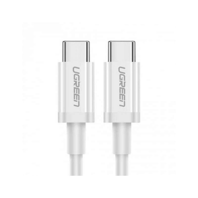 Cable Ugreen USB-C vers USB-C 1M Blanc
