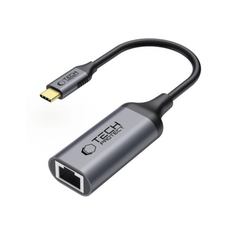 Adaptateur Tech - Protect Type C vers RJ45 1000Mbps