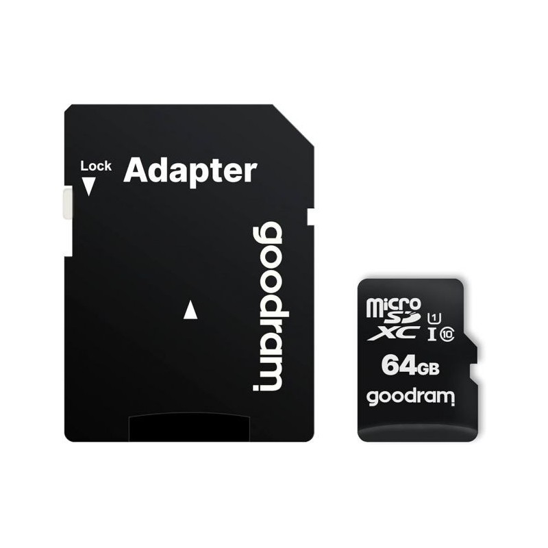 Carte memoire Goodram MicroSD XC UHS-I Class 10 64Go