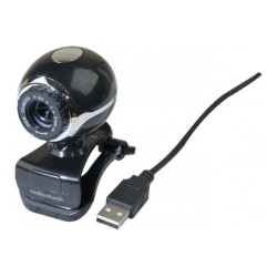 Webcam USB avec Microphone Intégré Noir Webcam PC Reconditionnée