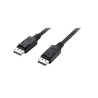 Cordon DisplayPort 1,8 m Noir Câble Audio Vidéo Reconditionné