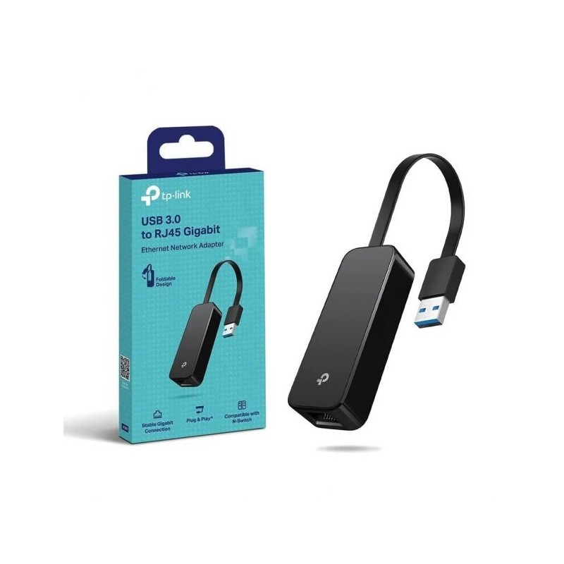 Adaptateur USB 3.0 vers RJ45 Gris Adaptateur Réseau Reconditionné