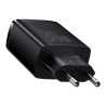 Baseus Chargeur Rapide 3 Ports USB Noir Chargeur Secteur Reconditionné