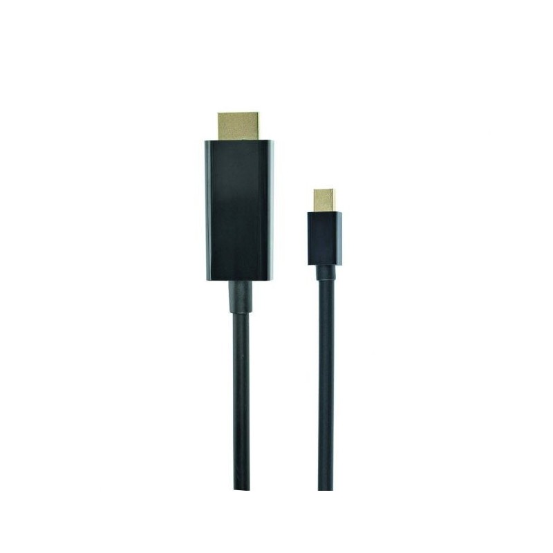 Cordon Mini Displayport-HDMI M/M 1.80M NOIR