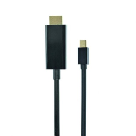 Cordon Mini Displayport-HDMI M/M 1.80M NOIR