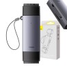 Baseus Lite Lecteur Carte SD TF USB et USB-C Gris Adaptateur Reconditionné