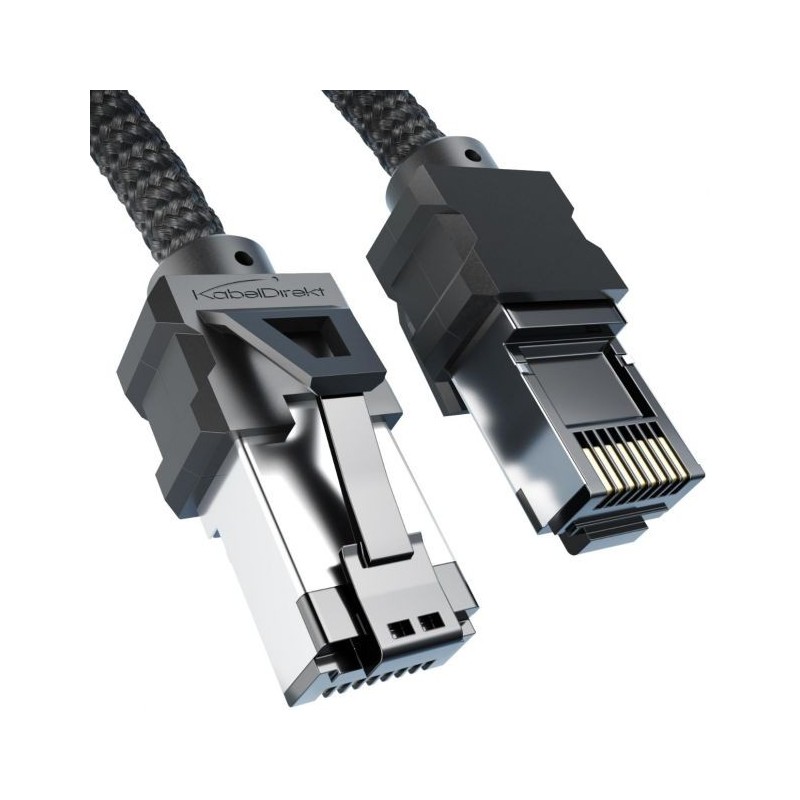 Cordon RJ45 Cat. 8.1 S/FTP Noir 3M