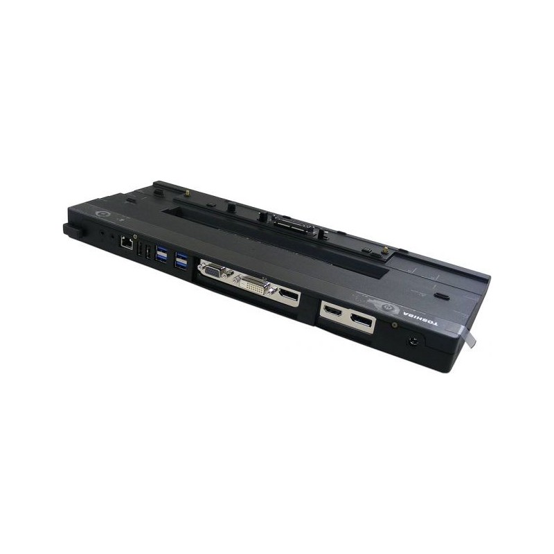 Toshiba Hi-Speed Port Replicator III Noir Station d’Accueil Reconditionnée
