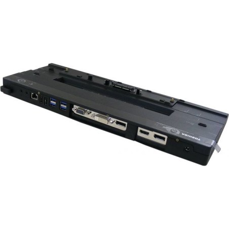 Toshiba Hi-Speed Port Replicator III Noir Station d’Accueil Reconditionnée