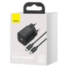 Baseus Chargeur Super SI Rapide USB-C 25W Blanc Chargeur Secteur Reconditionné