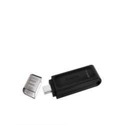 Kingston DataTraveler 70 USB-C 64 Go Noir Clé USB Reconditionnée