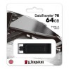 Kingston DataTraveler 70 USB-C 64 Go Noir Clé USB Reconditionnée