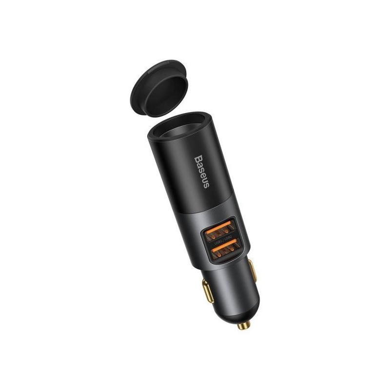 Baseus Chargeur de Voiture 12V-24V USB Noir Chargeur Auto Reconditionné