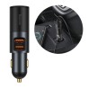 Baseus Chargeur de Voiture 12V-24V USB Noir Chargeur Auto Reconditionné