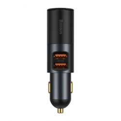 Baseus Chargeur de Voiture 12V-24V USB Noir Chargeur Auto Reconditionné