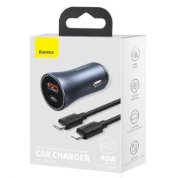 Chargeur de voiture Baseus 40W x USB- C / USB