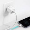 Chargeur Rapide Baseus USB-C 20W + Cable Lightning Blanc