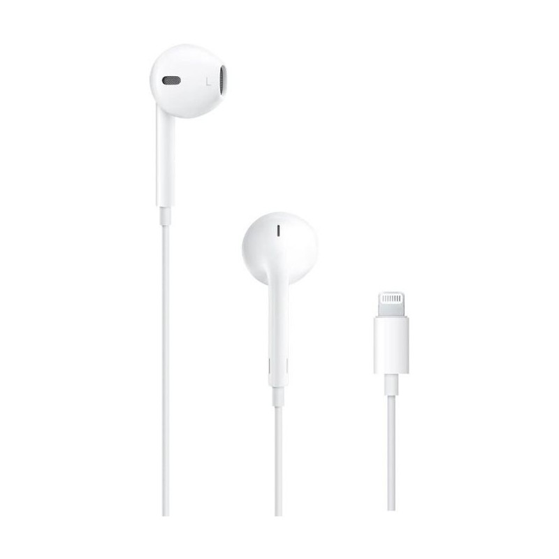 Apple EarPods Lightning MNTN2ZM/A Blanc Écouteurs Filaire Reconditionnés