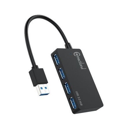 Hub USB 3.0 4 Ports Noir Hub USB Reconditionné