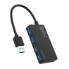 Hub USB 3.0 4 Ports Noir Hub USB Reconditionné