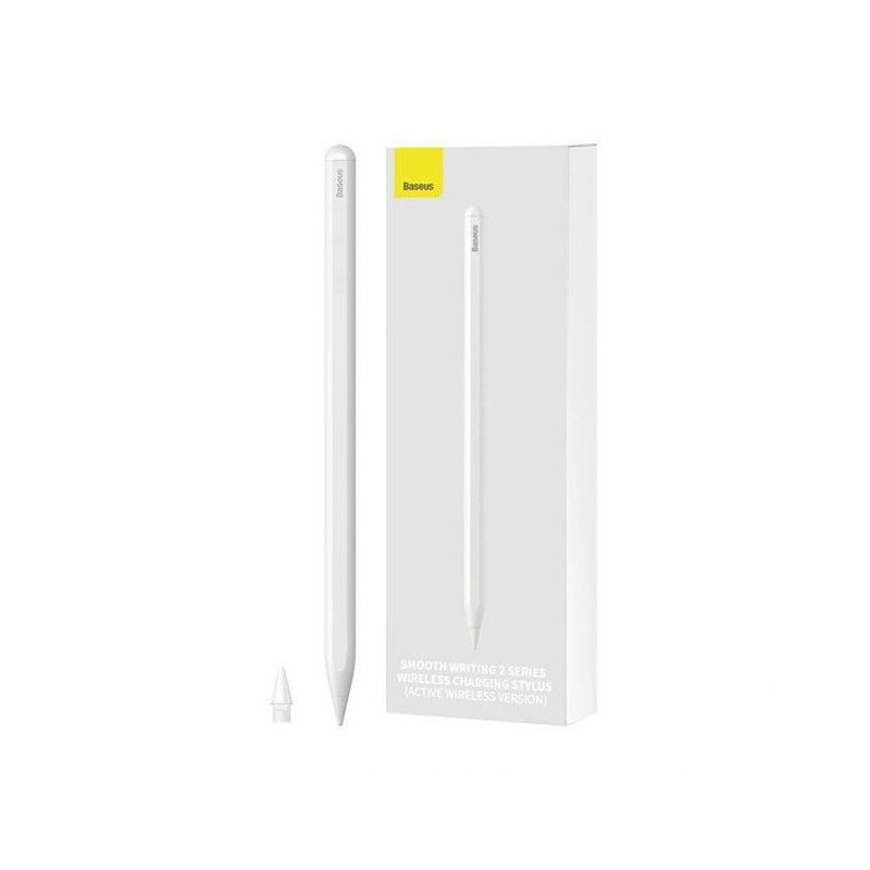Baseus Stylet Actif iPad Fluide Magnétique USB-C Blanc Stylet iPad Reconditionné