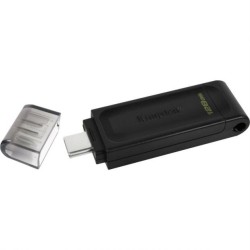Kingston DataTraveler 70 USB-C 128 Go Noir Clé USB Reconditionnée