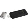 Kingston DataTraveler 70 USB-C 128 Go Noir Clé USB Reconditionnée