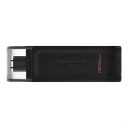 Kingston DataTraveler 70 USB-C 128 Go Noir Clé USB Reconditionnée