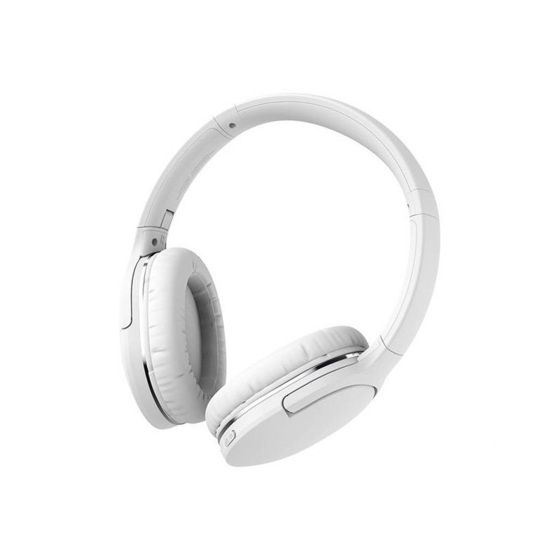 Baseus Casque Micro Bluetooth Encok D02 Pro Blanc Casque Audio Sans Fil Reconditionné