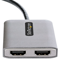 Adaptateur USB-C vers Double HDMI Gris Adaptateur Vidéo Reconditionné