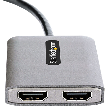 Adaptateur USB-C vers Double HDMI Gris Adaptateur Vidéo Reconditionné