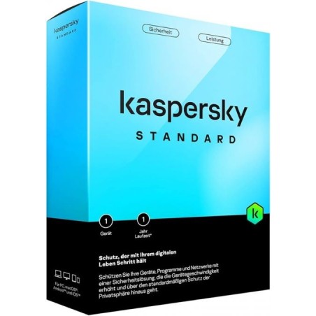 Kaspersky Standard 1 PC Licence 1 An Logiciel Antivirus