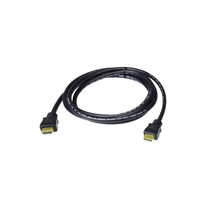 Cordon HDMI Type A 4,50 m Noir Câble Audio Vidéo Reconditionné