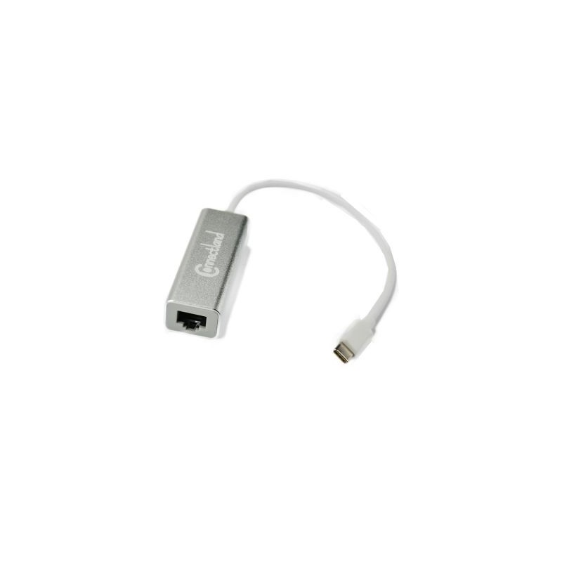 Connectland Adaptateur USB Type-C 3.1 vers RJ45 Gris Adaptateur Réseau Reconditionné