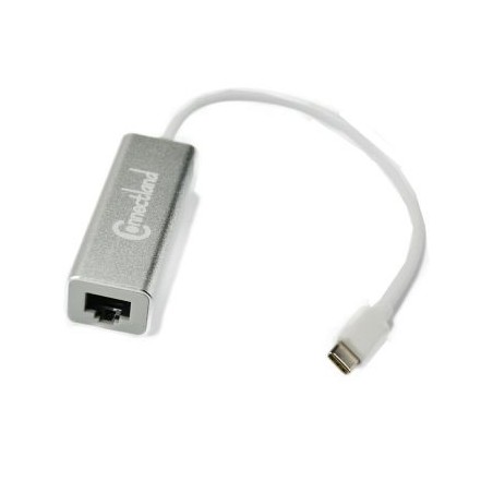 Connectland Adaptateur USB Type-C 3.1 vers RJ45 Gris Adaptateur Réseau Reconditionné