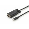 Câble USB Type-C vers VGA 2 m Noir Câble Vidéo Reconditionné