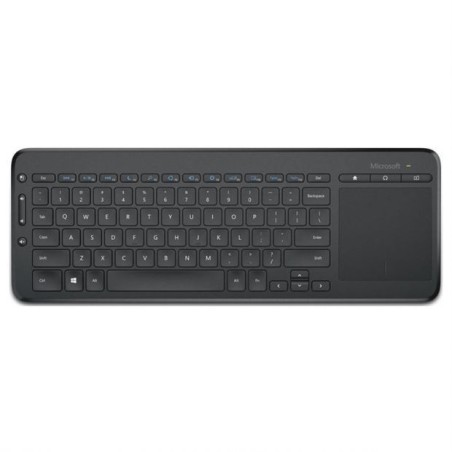 Microsoft All-in-One Bluetooth 1632.1496 Noir Clavier Sans Fil Reconditionné